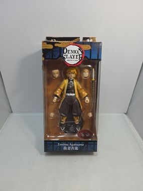 McFarlane Toys Demon Slayer Zenitsu Agatsuma Red Platinum Chase NIB (A3)